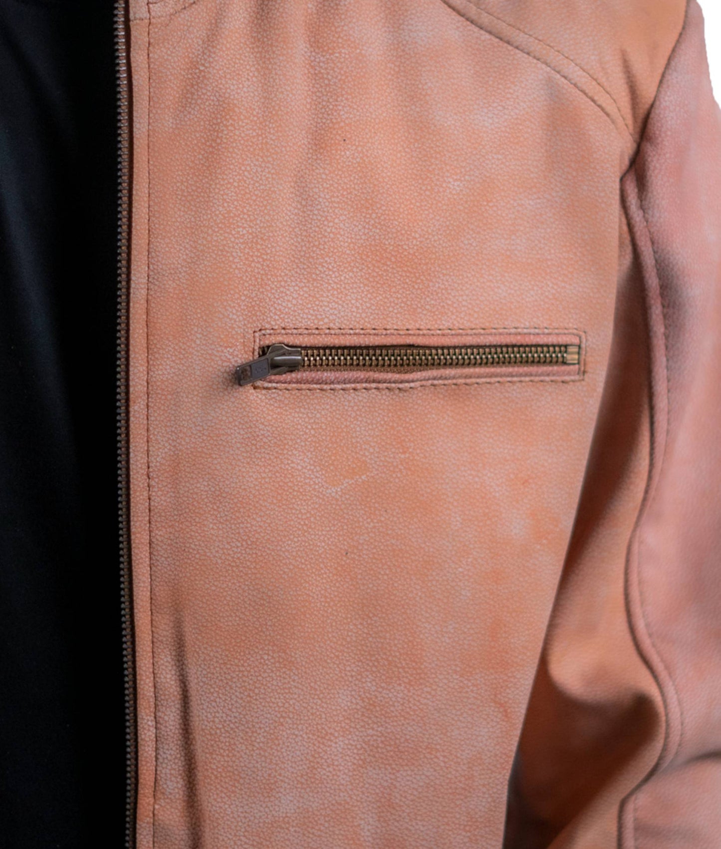 113 – Desert Tan Café Racer Jacke für Herren – Minimalistischer Roadwear-Klassiker